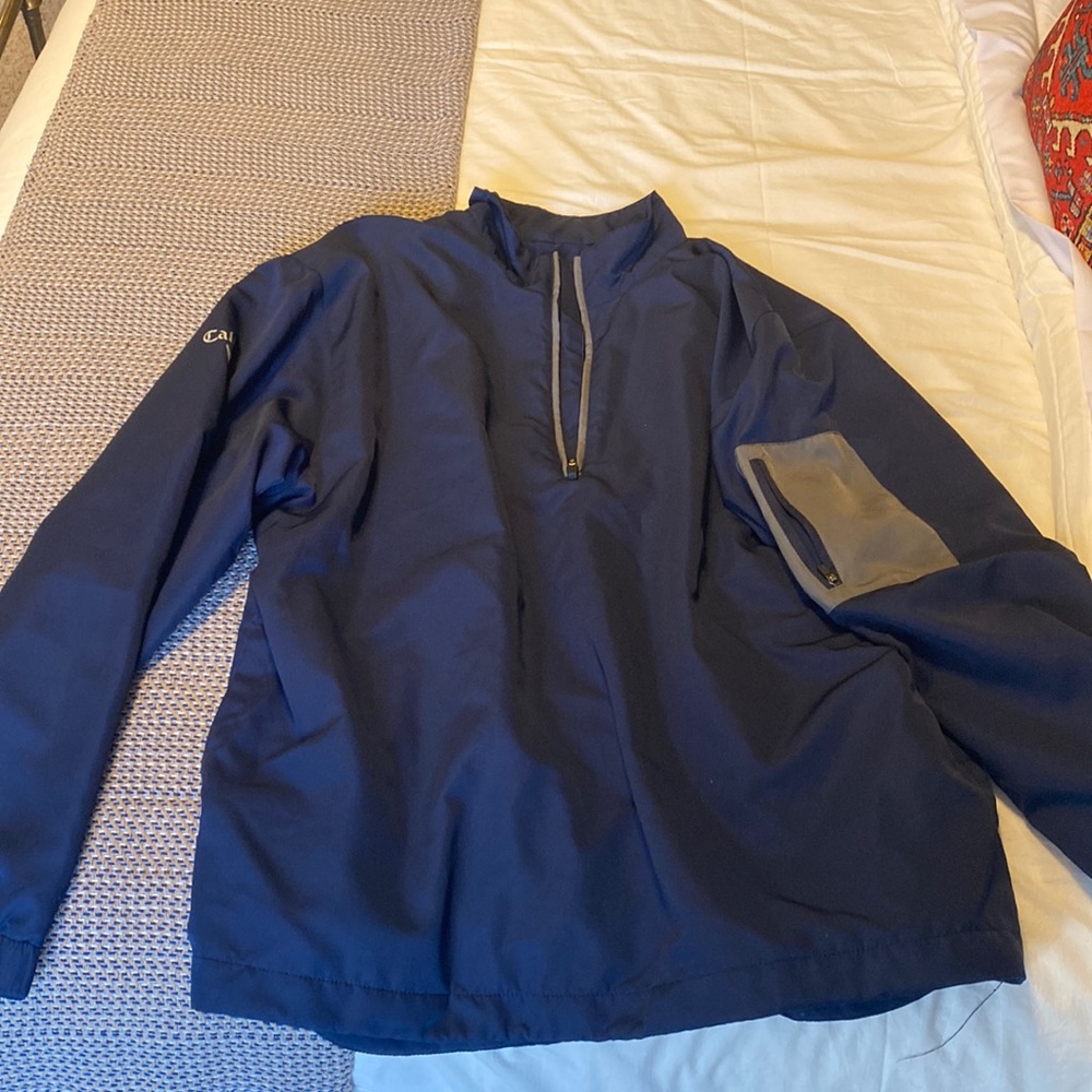 Callaway men’s golf rain quarter zip